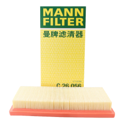 曼牌滤清器 曼牌（MANNFILTER）空气滤清器空滤空气滤芯C26056适用于新威驰 致炫 致享1.3 1.5