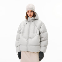 FPA 男女款双拉立体短款羽绒服 户外保暖情侣外套