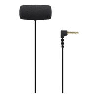 索尼(SONY)麦克风话筒 Vlog拍摄数码相机外接视频录音 ECM-LV1 立体声领夹麦克风 标配