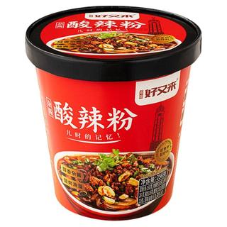 好又来换新包装重庆解放碑地道杂酱酸辣粉冲泡方便即食店