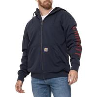 carhartt 105443 Rain Defender® Loose Fit Logo Hoodie - Lined