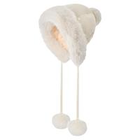 卡蒙 帽子雷锋帽女款东北防风防寒保暖羽绒护耳帽加厚巴拉克拉法帽