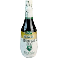 太太乐 原味鲜减盐鲜酱油 450ml