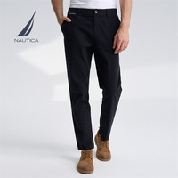 NAUTICA 男装秋冬款易穿搭舒适轻暖棉氨直筒休闲长裤男PO2341