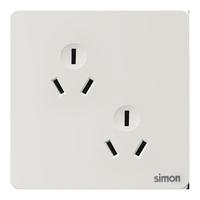 西蒙电气 西蒙Simon插座面板6眼错位六孔10a暗装墙壁多功能斜孔双3三插86型