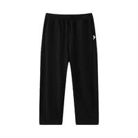 20点开始：马骑顿 童装女童裤子儿童针织裤黑色休闲百搭潮酷香蕉裤