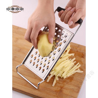 妙普乐德国出口擦丝器食品级不锈钢家用 擦丝器多功能切菜器土豆丝切 【不锈钢】擦泥器