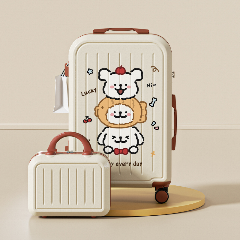 卡其色/子母箱