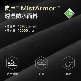 RESTICK轻盾80G金标P棉工装派克连帽棉服防寒服保暖三防PrimaLoft棉衣 暮岩灰 XL