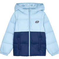 SKECHERS/斯凯奇 儿童羽绒服 拼色款-中世纪蓝/007D 160