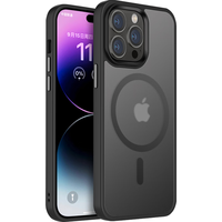 PISEN/品胜 磁吸充电 iPhone14Pro保护套 黑色 TPU