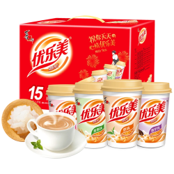 优乐美 随机口味奶茶 15杯