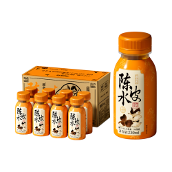 N12 润自在陈皮水无糖茶饮料0糖0脂0卡养生植物饮品230ml*8瓶整箱