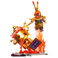 哲高潮奇趣西游记人仔孙悟空唐僧猪八戒益智小颗粒积木男孩玩具