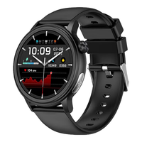 瑞德罗曼 智能手环血糖血压血氧心率监测体温心电图 【血压/血氧/心率/体温/心电图/血糖】黑色皮带