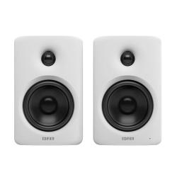 漫步者 N500 有源桌面2.0蓝牙音箱 高保真音响 蓝牙V6.0 100W大功率 双金标认证 & 丝绸白