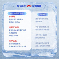 白山一云 长白山天然矿泉水 低钠弱碱 350mL×12瓶