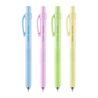 樱花（SAKURA）双珠中性笔 低重心按动式刷题笔0.5mm中高考考试笔冰淇淋蓝杆防水签字笔 冰淇淋蓝杆-单支