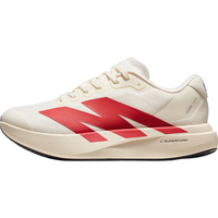 骆驼（CAMEL）碳5K户外厚底碳板慢跑鞋女缓震运动鞋 K26B09L7022 奶白橙光红 37 【女】奶白橙光红