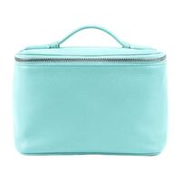 LEATHEROLOGY奥勒吉中号化妆包头层牛皮女大容量便携高级感旅行洗漱用品收纳包 小号 | 浅金五金