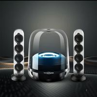 百亿补贴：哈曼卡顿 水晶4 音乐蓝牙音箱炫彩重低音炮家用桌面