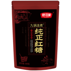 舒可曼 九锅连煮 纯正红糖 350g