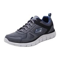 斯凯奇【斯凯奇五折】男鞋透气运动鞋男运动休闲鞋跑步鞋尺码 灰色/海军蓝色/GYNV 41.5