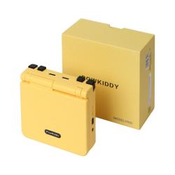 自由物语 复古折叠掌机GBA街机 透黑 128GB 翻盖款 IPS屏 64位游戏机