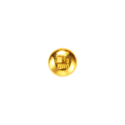 实时金 足金金块小金条送女友礼物投资收藏 1g小金条 1克/颗