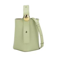 LOEWE/罗意威女经典字母 Pebble 迷你水桶包女士2025推广