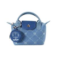 88VIP：名创优品 哆啦A梦系列斜挎包饺子包包女通勤手提包可爱