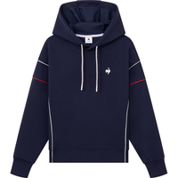 乐卡克法国公鸡女款2024春季三色系列连帽卫衣L241WCNA2119 藏青色/D01 S