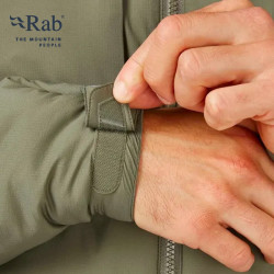 Rab Xenair Alpine男士防泼水透气棉衣户外运动棉服夹克QIP-09 暴风蓝-TMB M