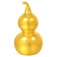 预售老庙黄金足金葫芦摆件古法精致光面葫芦福运满满饱满圆润吉祥