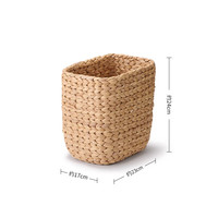 無印良品 MUJI 水葫芦 篮 织篮 收纳篮 置物篮 长方形 大 半型