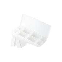 無印良品 MUJI 無印良品 MUJI 聚丙烯药丸盒S/L 外出旅行用收纳盒便携分装盒 药盒 半透明 L  170*66*20mm