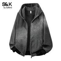 班尼路 男士连帽开衫卫衣 S&K春秋季爆款2025新款