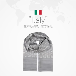 GUCCI 女士羊毛真丝围巾 165904