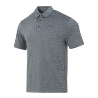 安德玛（Under Armour）Polo衫男2024夏季针织透气运动半截袖休闲商务短袖t恤男 浅灰色【舒适·亲肤】 【正式得体】 M【170】 体重120~140斤左右