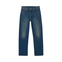 Levi's李维斯冬暖系列25年秋冬男士美式565宽松直筒牛仔裤 中蓝色 32 (32)