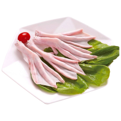 华英 新鲜鸭掌  500g 简装
