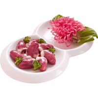 华英（HUAYING） 新鲜鸭肉卤煮食材 烧烤食材 瘦肉型樱桃谷鸭 精切 鸭心500g