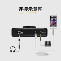 森海塞尔MK4专业电容麦克风有线话筒家用Ktv唱歌声卡收音录音电容麦4Nano2声卡 MK4+M8PRO(送精调)