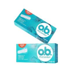 o.b. 强生ob卫生棉条月经棉棒学生新手防漏内置式卫生巾姨妈巾O.b.棉条