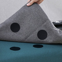 尔选 无痕双面背胶沙发固定魔术贴 25片装