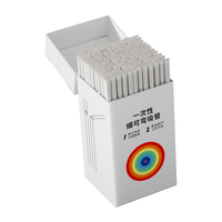 佳帮手【谢霆锋】一次性吸管独立包装食品级材质儿童弯头吸管300只