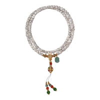 月印百川 108颗星月菩提手串女款木带宝多宝多圈文玩手链