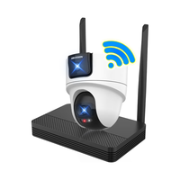 海康威视无线双摄摄像头监控器高清WiFi云台360度无死角全彩夜视语音对讲手机远程