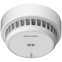 海康威视独立烟雾火灾报警器消防烟感器 智能光电烟感器厨房报警器