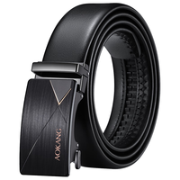 奥康（Aokang）男士皮带自动扣商务休闲腰带简约气质西装牛仔裤腰带耐磨